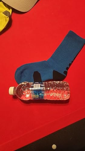 6-Pack Boys Athletic Crew Socks - Basketball Soccer Hiking Thick Calf High Socks, Large Size (EU 42+), Cotton Blend