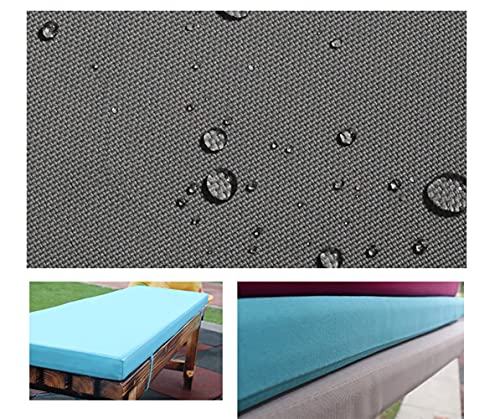 Coussin de banc 2 3 4 places imperméable et déhoussable pour meuble de patio