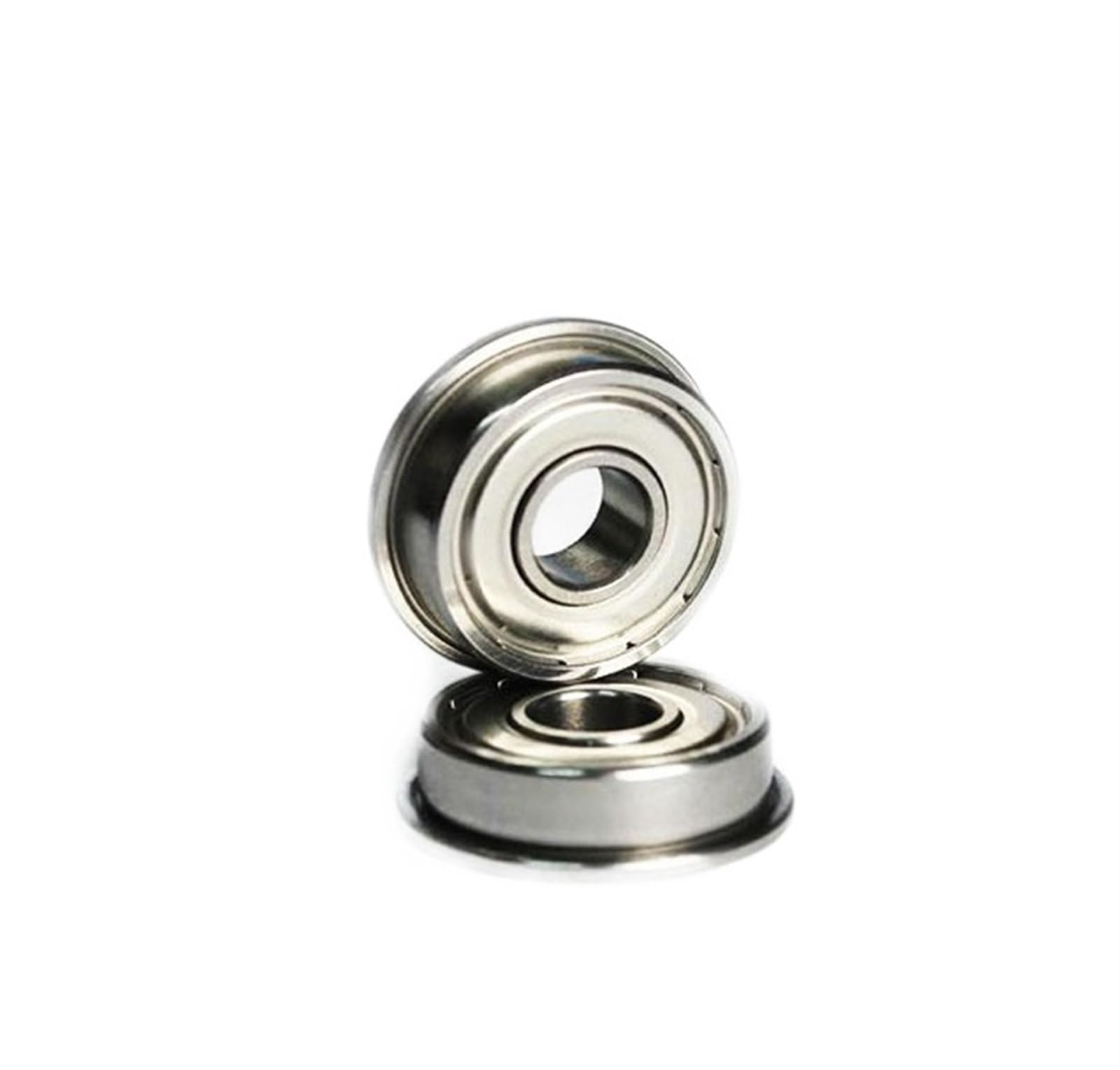 VSPPJYFG Bimetal Seal Shield Micro deep Groove Bearing 5pcs F608ZZ 8x22x7mm ABEC-5 Metal Double Shielded Flanged Bearing Ball Bearing