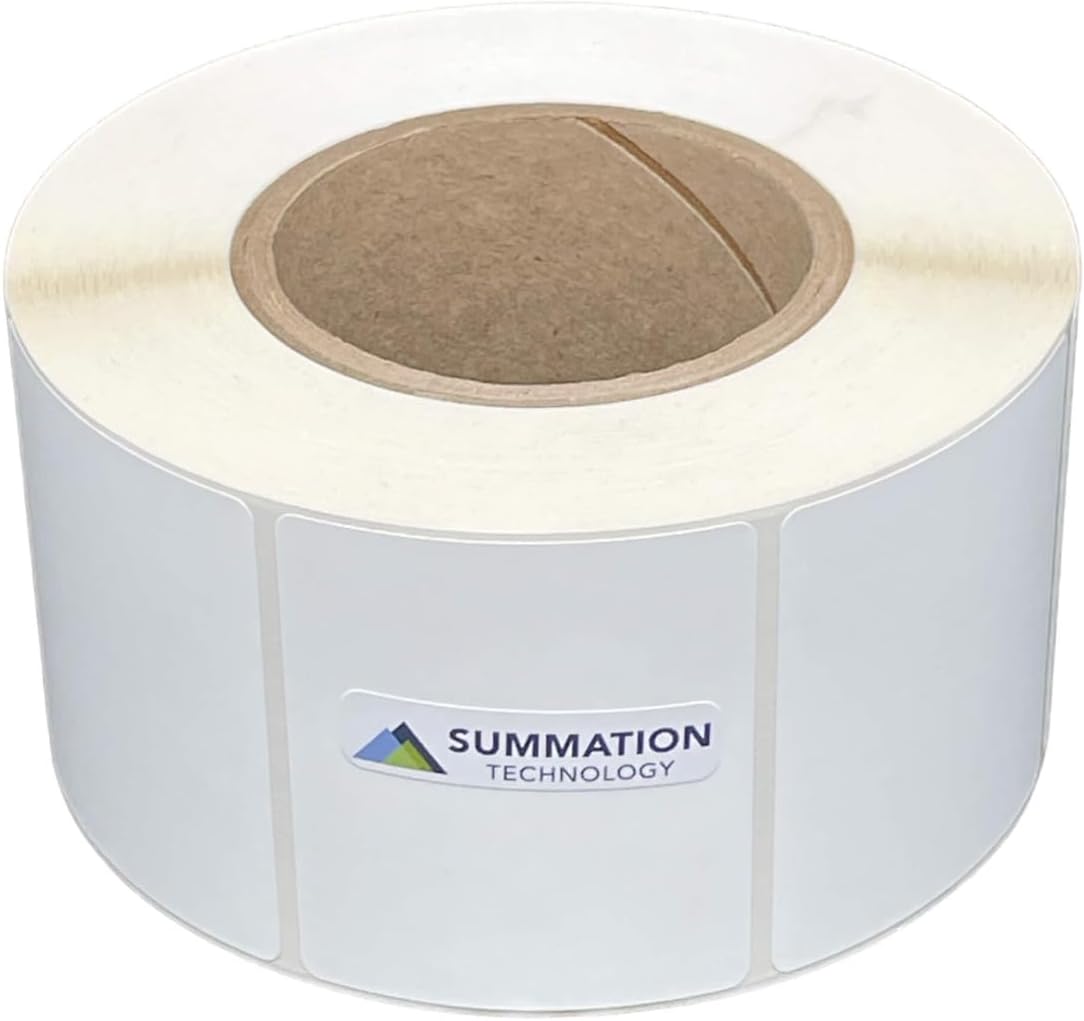 Matte BOPP 3x2.5 in. Rectangle Inkjet Label Roll