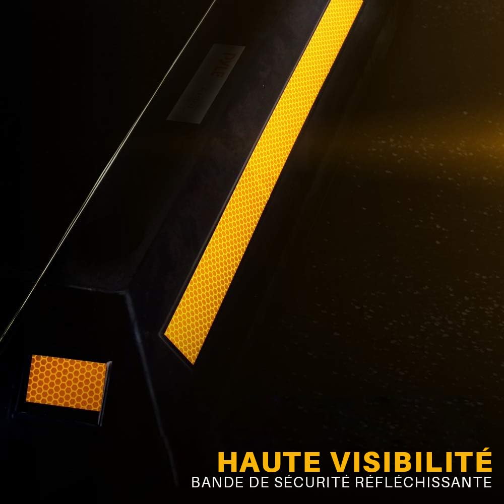 Pyle Butée de Roue en Caoutchouc pour Garage- Butoir Parking- Arrêt de Sol Robuste pour Parking - Convient aux Voitures, Camionnettes et Camions - Protège Pare-chocs-Noir