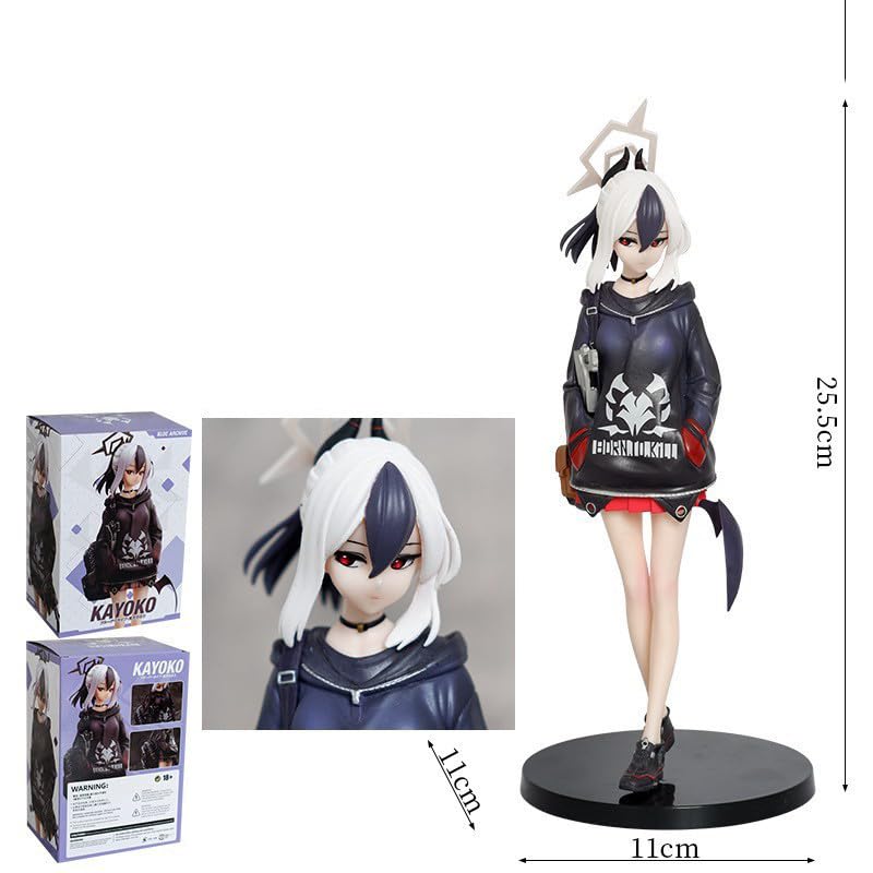 Amazon.co.jp: ブルーアーカイブ 鬼方カヨコ フィギュア 置物 PVC製