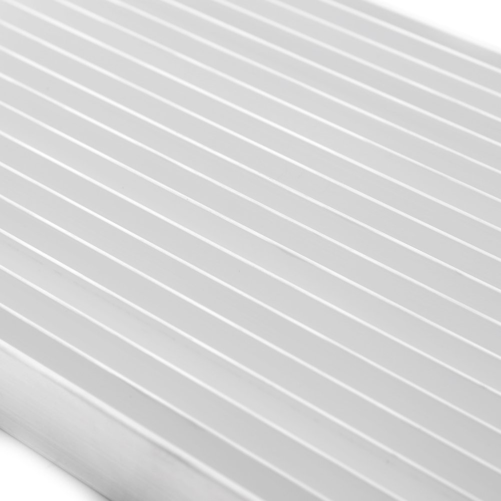 Xnrtop Dissipatore Di Calore In Alluminio Modulo Dissipatore Di Calore Pinna Di Raffreddamento Per Dispositivi A Semiconduttore Ad Alta Potenza Amplificatore LED Transistor Con 100 Mm (L) X 69 Mm (W