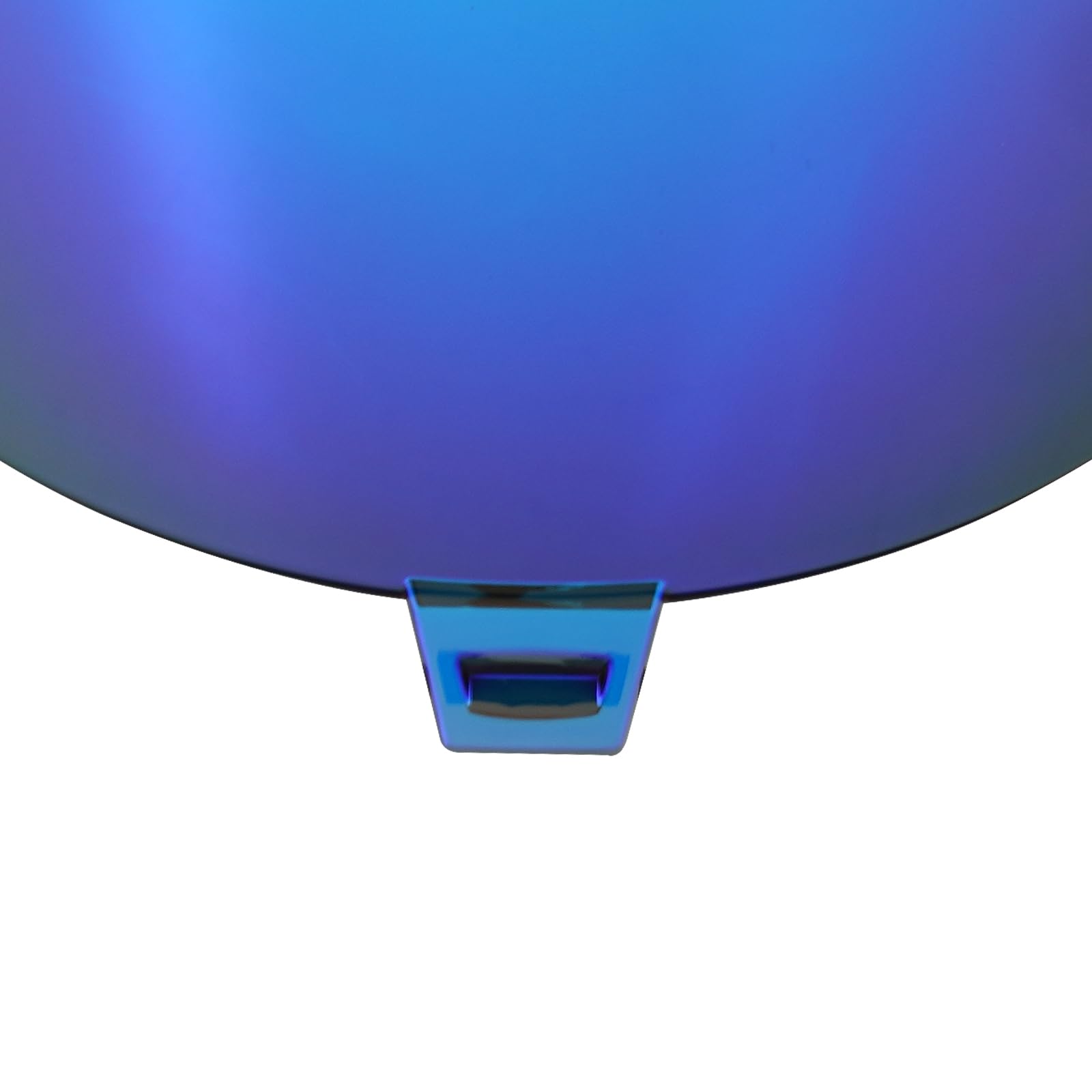 Helmvisier für Shark SKWAL i3/RIDILL 2/ D-SKWAL 3, Motorradhelm Visier,UV Schutz Helmvisier,Motorrad Windschutz Helm Objektiv Visier.Motorradhelm Visier Ersatz (Chrome Blue)