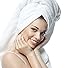 Egyptian Towels 12 Cotton Hair Towels, (20 x 40 inches) White