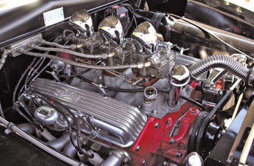 Image of Edelbrock 5419 Three Deuce Intake Manifold