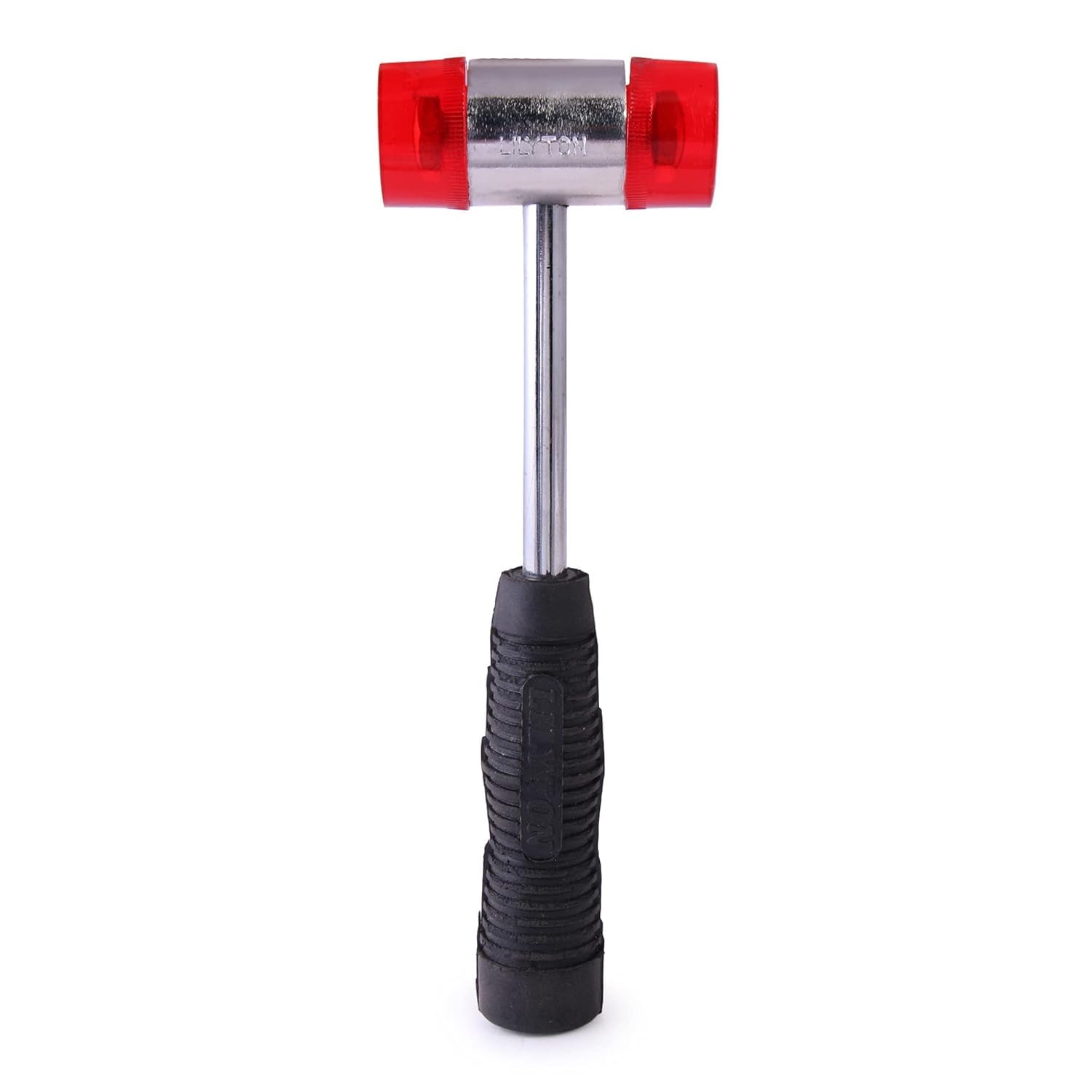25 mm łeb nylonowy młotek stalowy uchwyt gumowy uchwyt z 2 zapasowymi nylonowymi młotkami/końcówką-39
