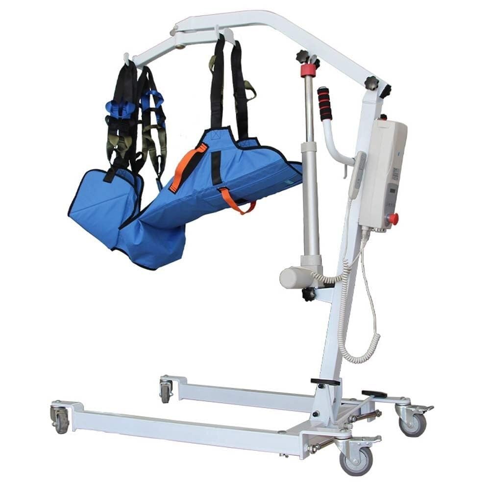 Hydrauliczna podnośnik osobowy dla seniorów z przekłutym krzesłem dla osób starszych, od łóżka do fotela, do codziennego podnoszenia i przenoszenia, nośność 400 funtów