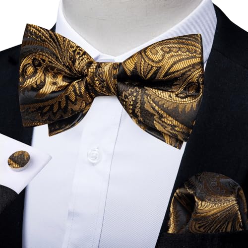 Set Corbatín, Pañuelo y Gemelos para Hombre miniatura 2