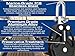 Blue Shark 2250-38mm Single Swivel Aluminum Sailing Block - Max Line: 3/8” (10 mm), Safe Working Load (SWL): 900 lbs, Breaking Load: 2200 lbs (5-Pack)