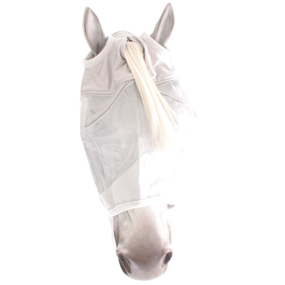 Razor Crest Máscara Anti-moscas Cashel Crusader Para Caballo - Tamaño Estándar, Protección Solar Y Contra Insectos Máscara Anti-moscas Caballo
