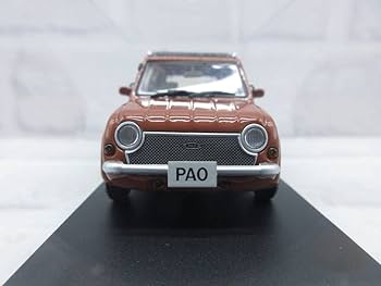 Amazon | ミニカー 1/43 京商 日産 パオ PAO Canvas Top テラコッタ