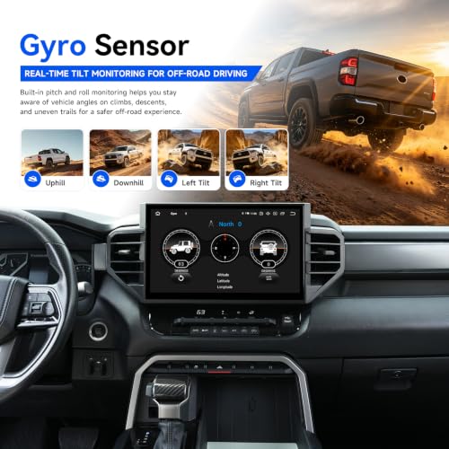 Dasaita Head Unit for Toyota Tundra 2022-2025, 14" QLED Car Stereo - image 6