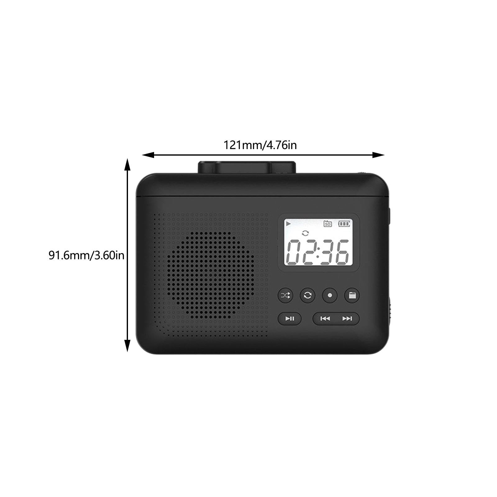 Lettore a nastro con convertitore MP3 e funzione audio integrata per lettore a nastro tradizionale di musica nostalgica