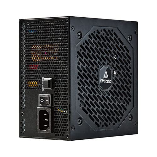 Артка view of Antec NeoECO NE650G M PSU showing power switch and AC inlet