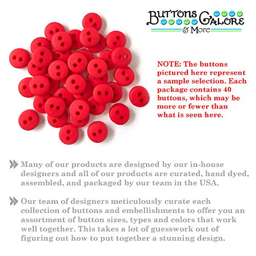 Buttons Galore And More Tiny & Micro Collection – Extensive Selection Of Tiny & Micro Novelty Buttons For Diy Crafts, Scrapbooking, Sewing, Cardmaking, And Other Art & Creative Projects – 35 Pcs #TOP1