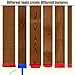 11 Pcs Wood Grain Tool Set, Wood Texture Paint Tool, Rubber Paint Rollers for Realistic Woods Texture, Natural Woodgrain Maker, Washable Graining Tools for Wall Floor Furniture DIY Room Decoration