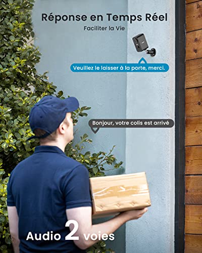 Caméra Surveillance WiFi 2K ieGeek - Sécurité extérieure innovante Caméra Surveillance WiFi 2K ieGeek - Sécurité extérieure innovante