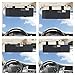 Car Sun Visor Extender, TFY Windshield and Side Window Sunshade, Protects from Sun Glare and UV Rays, Universal Fit for Most of Cars, 1 Piece (Black)