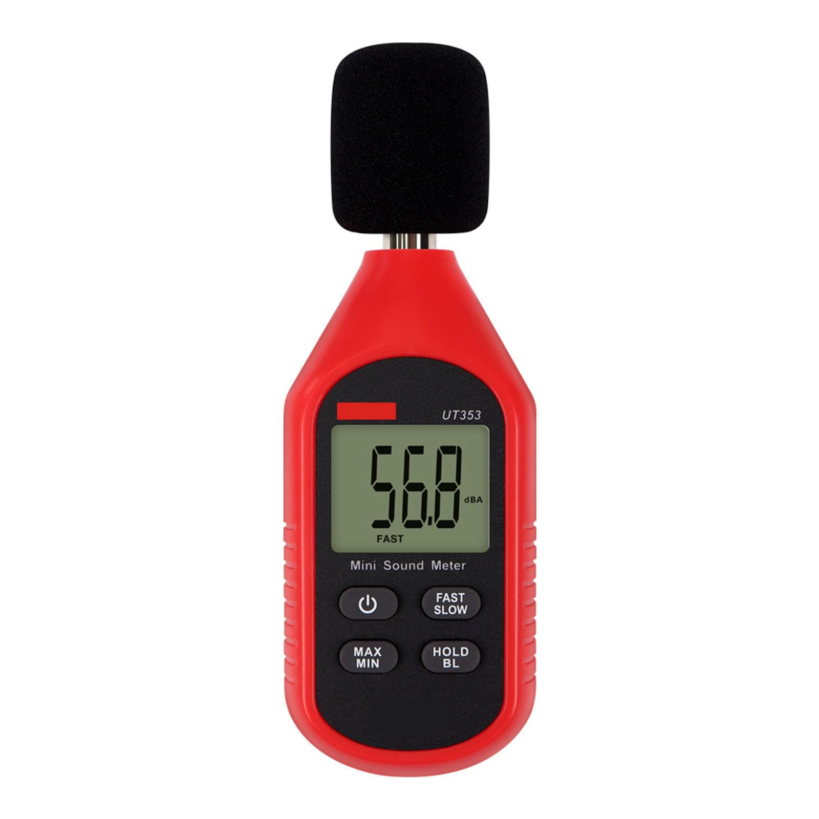 Portable Sound Levels Monitor Digital Decibel Meter LCD for Accurate Noise Assessment in Residential or Space Handheld Sound Tester