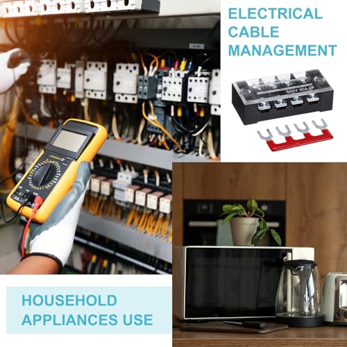 Borniers à double rangée 600V 25A isolés pour éviter les courts-circuits - 6