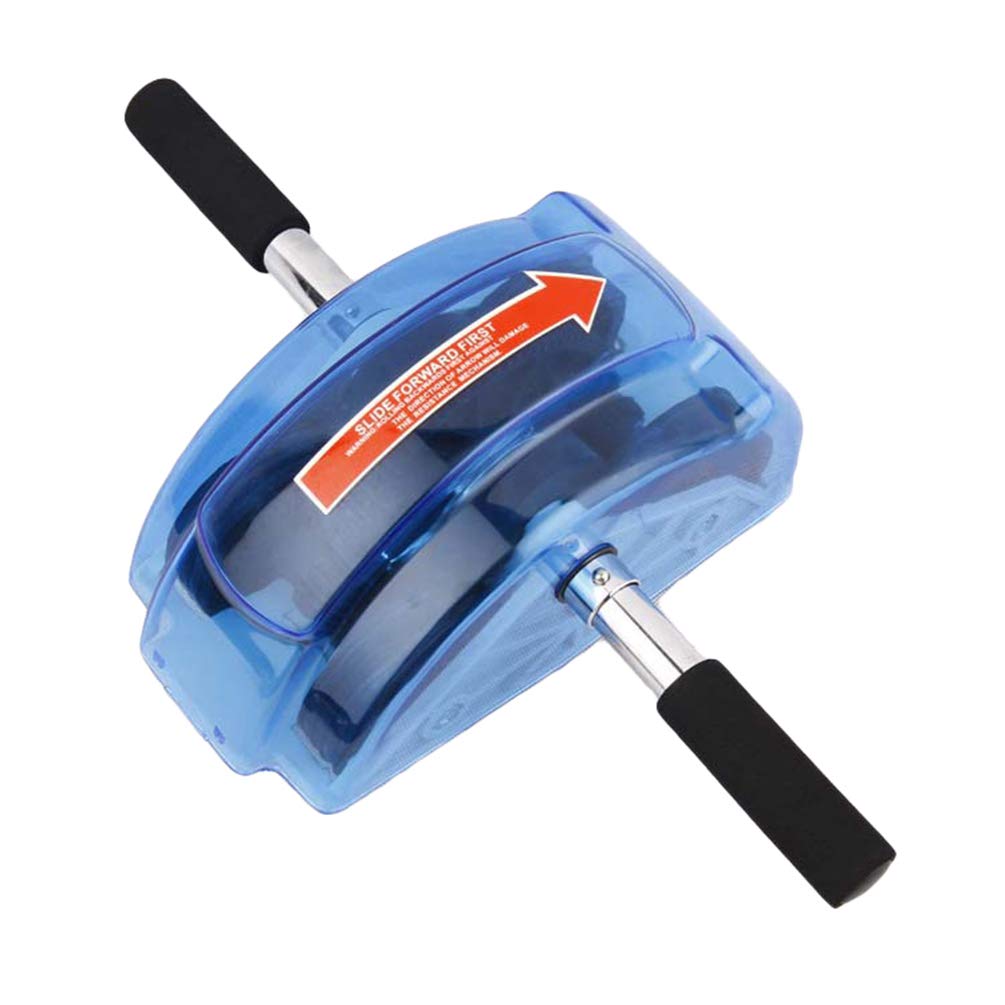 Bauchtrainer Ab Roller, Bauchroller Ab Wheel Abdominal Roller Fitnessgerät Und Bauchmuskeltrainer Für Starke Schultern/Arme/Rücken/Bauchmuskeln, Für Frauen Und Männer 01 Schwarz
