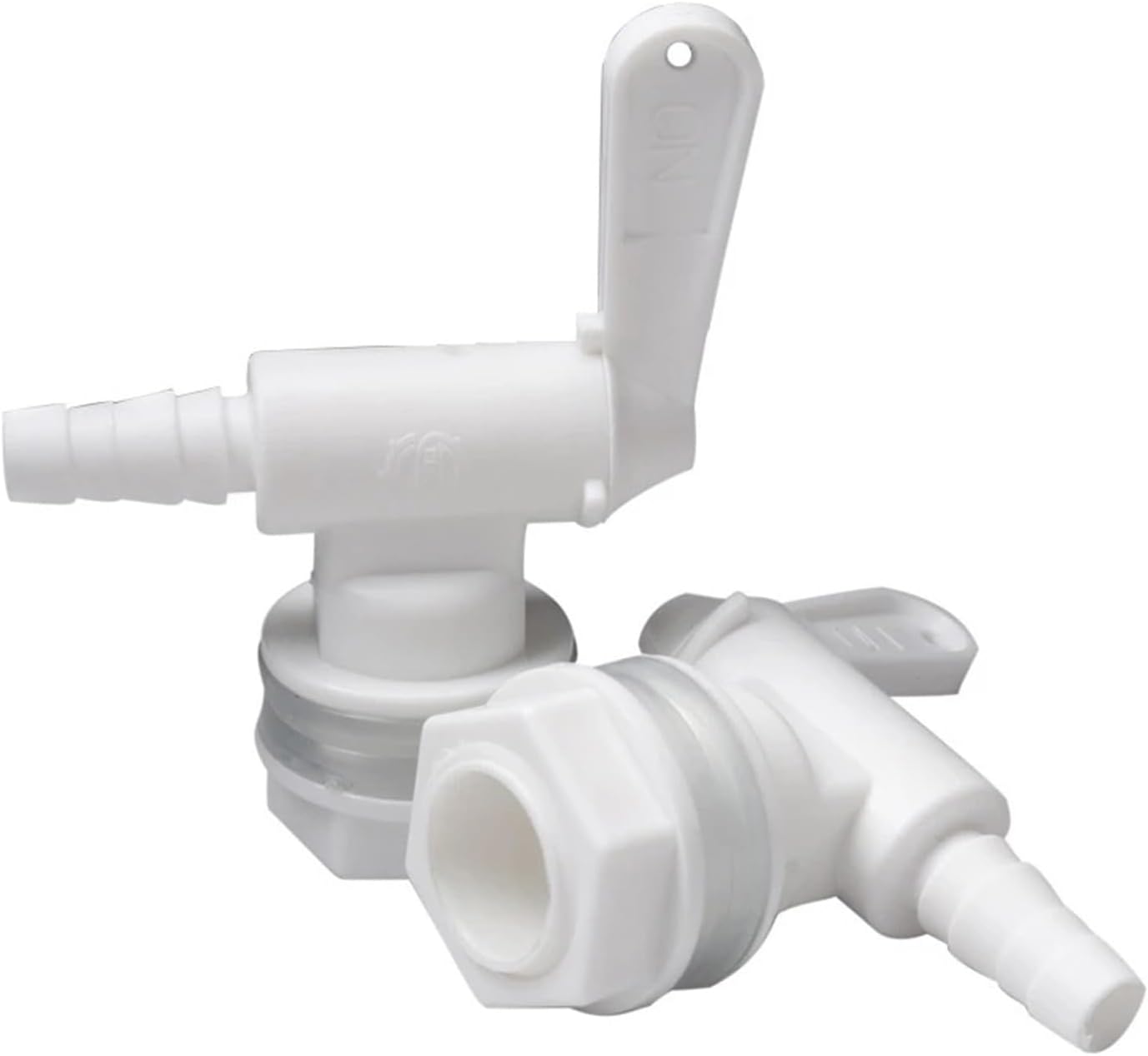 Brewing Accessories 2pcs/ Brew Bottle Bucket Spigot,Fermenter Wine Keg Tap, Faucet for Homebrewing Plastic Bar DIY Tools Beer Dispenser Brewing Accessories(White)