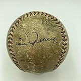 Babe Ruth & Lou Gehrig Dual Signed 1920's Official American League Baseball PSA - Autographed Baseballs