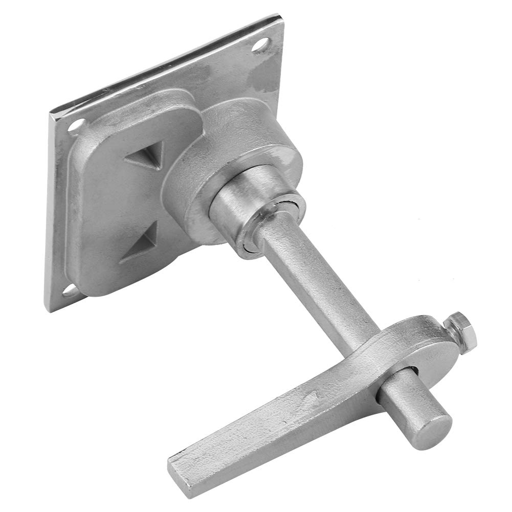 Serrure de Sol Marine en Acier Inoxydable, Loquet de Trappe Encastré, 67 x 79 mm, Poignée de Levage pour Bateau, Installation Facile, Finition Polie