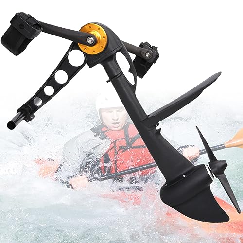 LINTAIZUO Kayak de Pesca con Pedal, Motor de Pedal Duradero, fácil instalación, Kayaks de Pesca, Motor de Pedal, Asiento con Marco de Aluminio, Kayak operado con el pie para 1 Persona