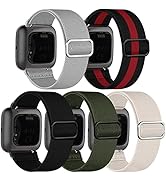 Chinbersky 5 Stück Armband Kompatibel mit Fitbit Versa 2 Armband/Fitbit Versa Armband für Frauen ...