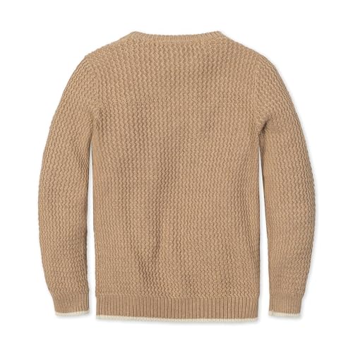 Image of Hope & Henry Boys' Long Sleeve Crew Neck Pullover Sweater