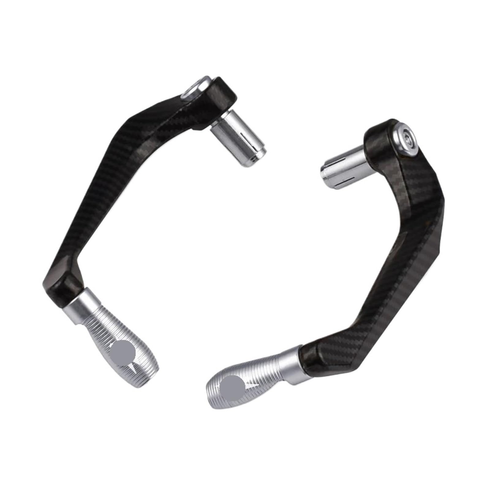 HJTEDHE Motorcycle Brake Lever Guard Protection for Suzuki for GSXR 125/150/250/600/750/1000 GSR 750 600 400 Motorcycle Handlebar Lever Guards(Sliver)