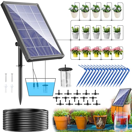 Système d'irrigation solaire de jardin Biling 15 goutteurs