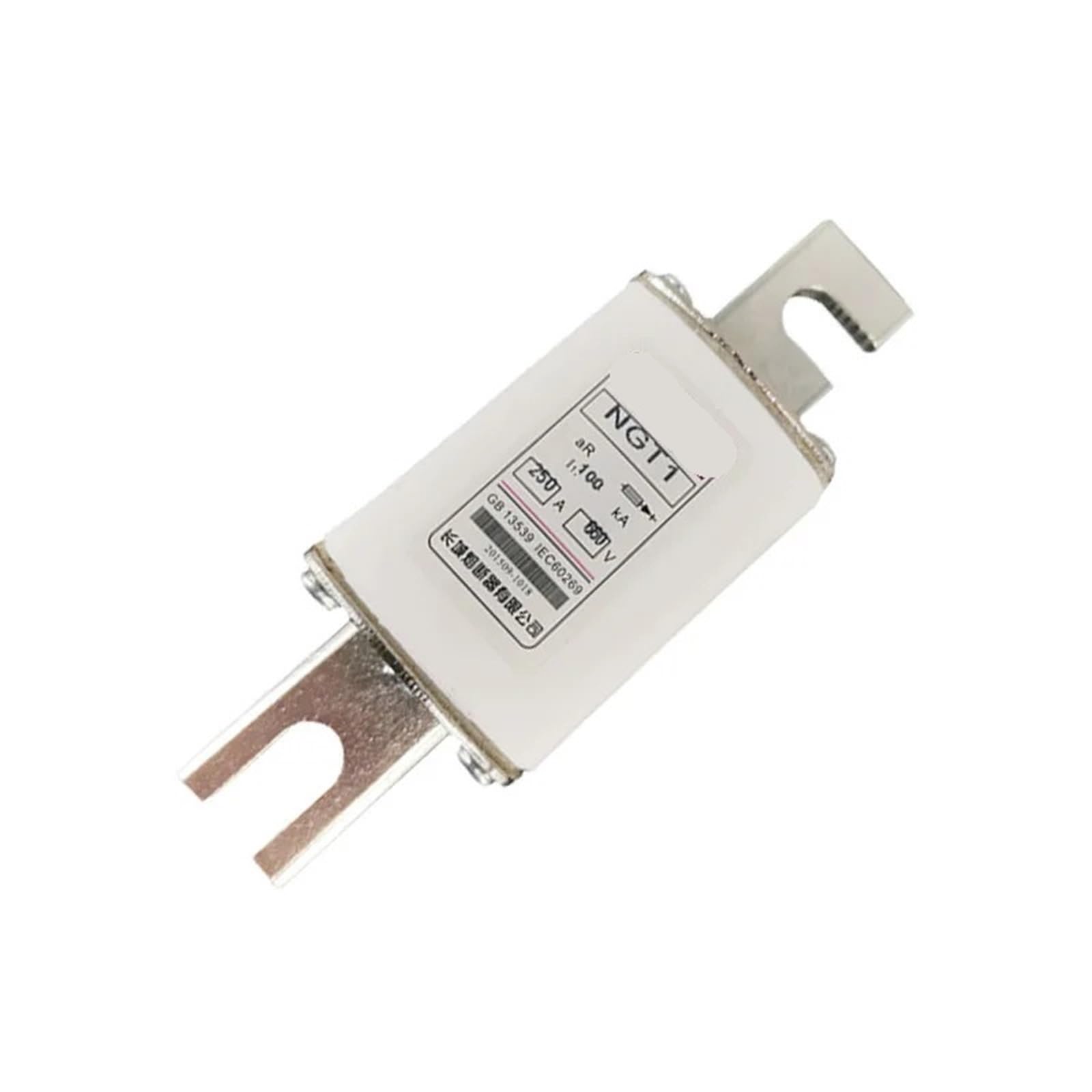 Fusible basse tension NGT1 250A 660V pour la protection des circuits