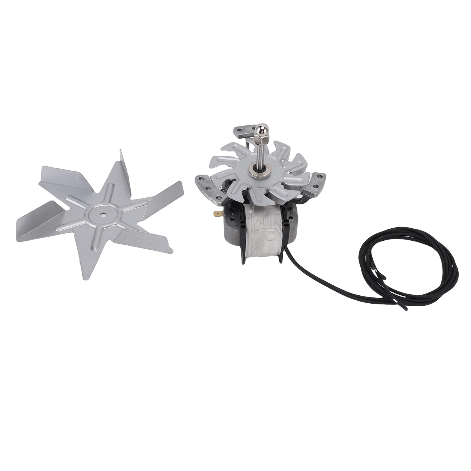 Annadue Motor de Horno y Kit de Aspas de Ventilador de Aluminio de Alta