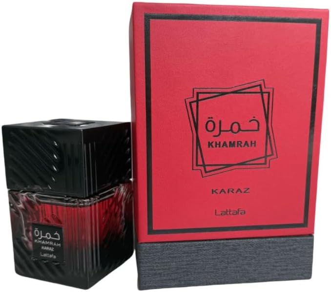 Middle Eastern Arabic Perfume Lattafa Men Unisex Gift Box Long Lasting Scent 100ml K H (red)