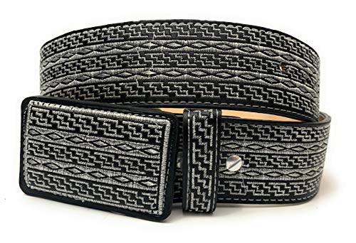 Authentic Charro Embroidered Western Belt, Cinto Charro Bordado Cinto Vaquero