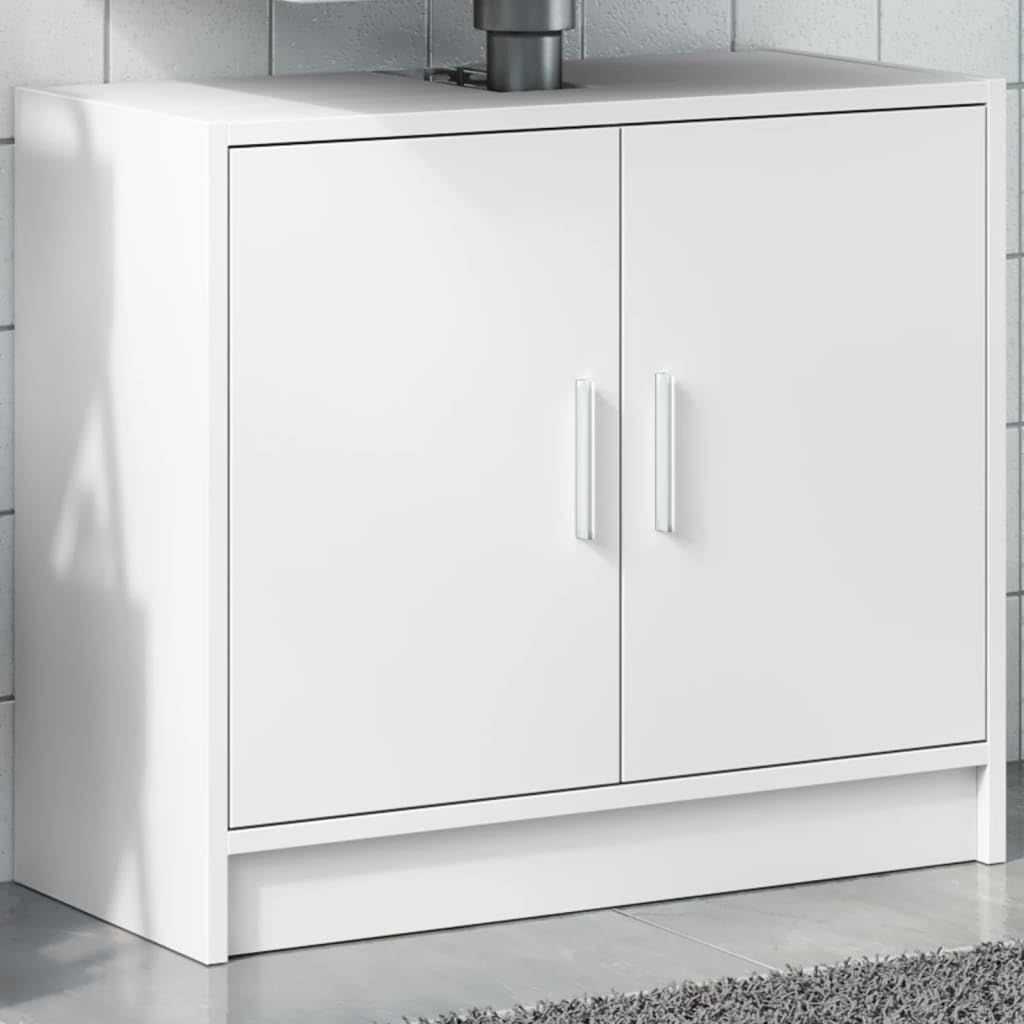Muebles de baño pequeños para solucionar el desorden bajo el grifo