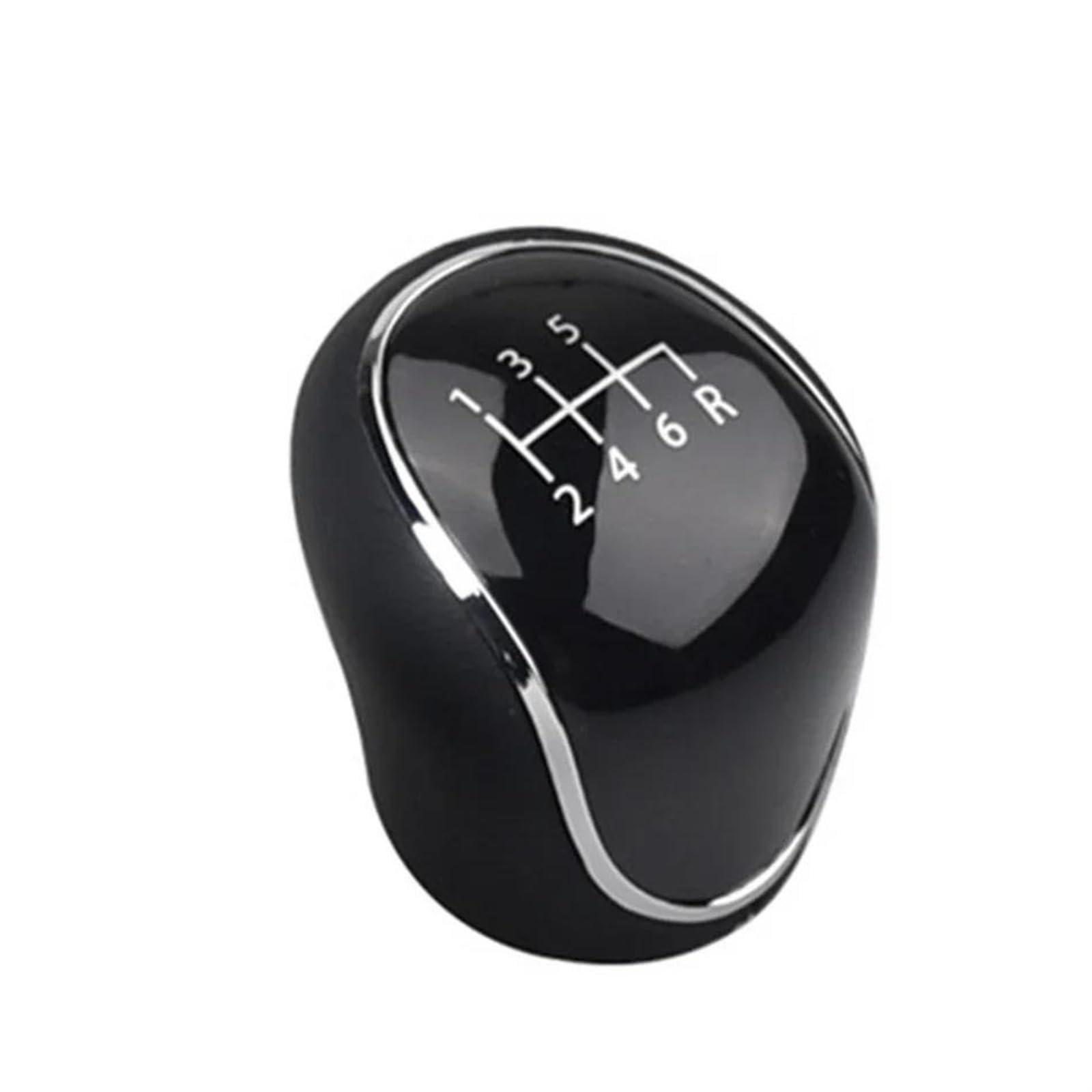 FSOZDBBPL Automotive Parts 5/6 Speed MT Gear Shift Knob for Ford for Mondeo for Mk4 for S-Max for C-Max for Focus for Transit for Kuga Leather Shifter Lever Arm Headball(135246R)