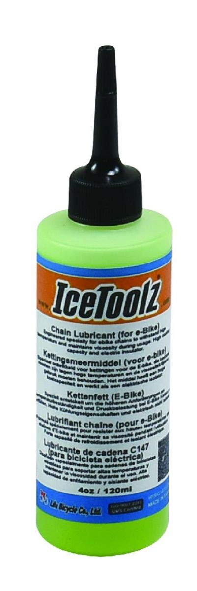 IceToolz PTFE Chain Lubricant – Teflon-Based Bicycle Lubricant, 120ml (C147)