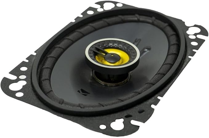 KICKER 46CSC464 CS-Series CSC46 4x6-Inch (100x160mm) Coaxial Speakers, 4-Ohm (Pair)