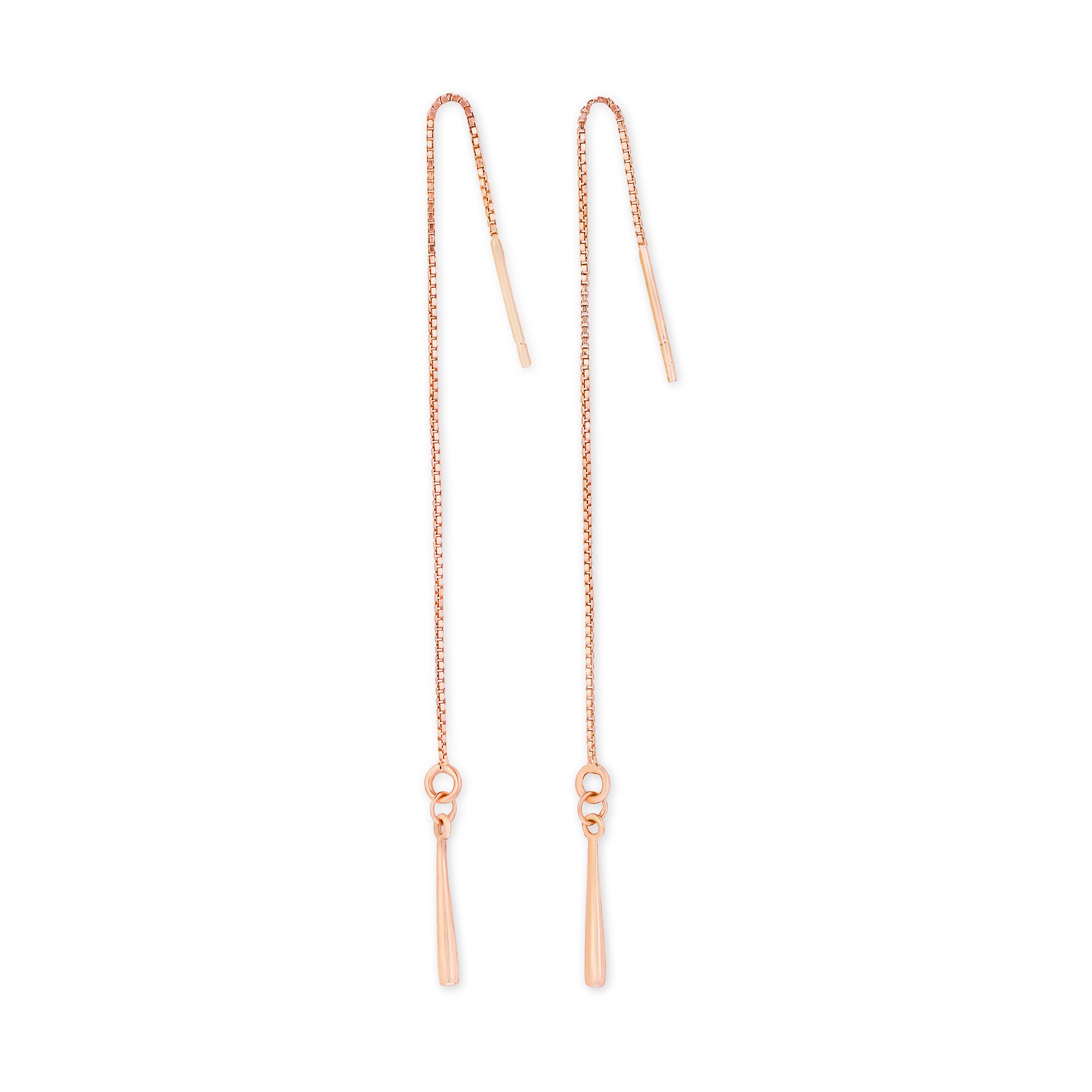 ZAVYA 925 Sterling Silver Designer Tassel Rose Gold Plated Sui Dhaga Earrings | With Certificate of Authenticity & 925 Hallmark | Gift for Women & Girls (B09HC691J9) Amazon Price History, Amazon Price Tracker