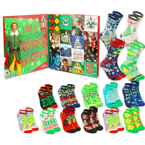 WARNER BROS PICTURES Buddy the Elf Sock Set - Bundle