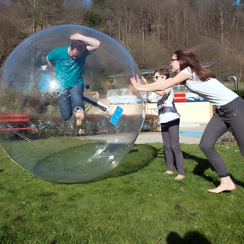 Bola inflable transparente para caminar, globo gigante divertido para playa, piscina y entretenimiento en el parque de atracciones
