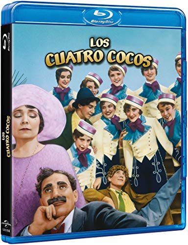 Los cuatro cocos bd édition de collection chef-d'œuvre cinéma vintage