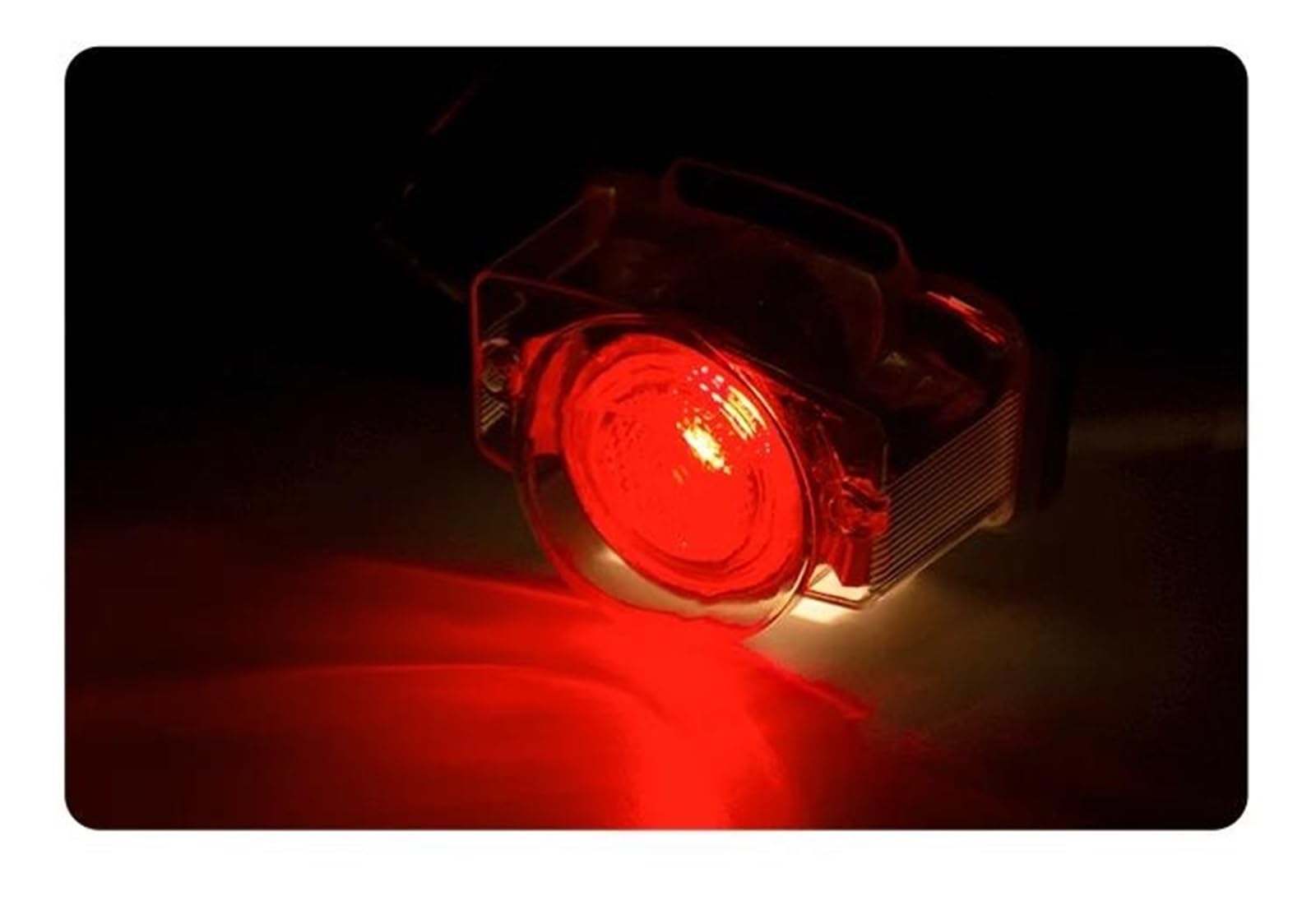 luce posteriore freno stop Fanale posteriore a LED per moto, indicatore di direzione, stop, lampada per HO&ND&A C50, per Monkey, per Gorilla, per ZOOMER(Transparency Black)