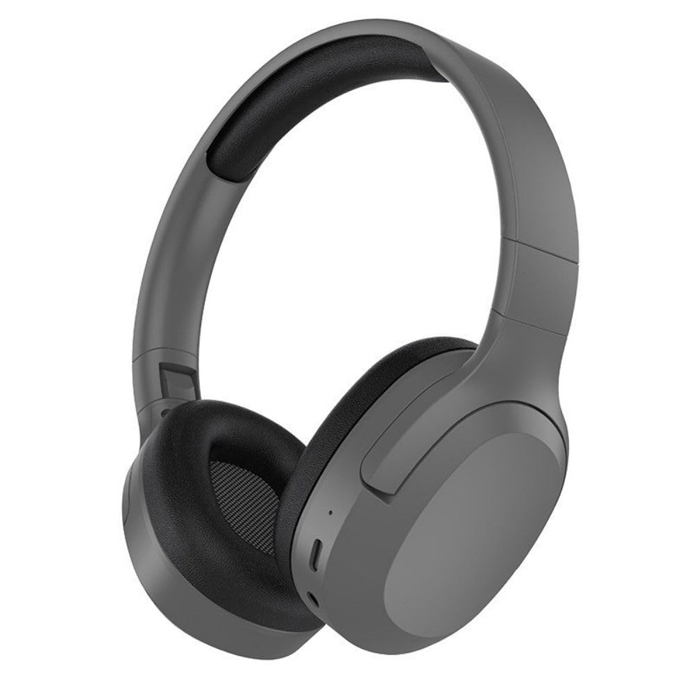 Fone de Ouvido Headphone Bluetooth 5.3 Sem fio TWS On-ear Leve Dobrável Fone Sem Fio Com Microfone Bateria de Longa Duração (Preto)