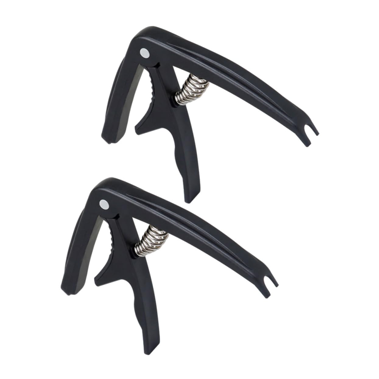 10piezas Capo De Guitarra Ajustable De Accesorio Ligero y Portátil Para Guitarra Clásica y Folk Para Música Tradicional y Géneros