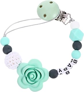 SHOWERORO 1Pc Brinquedos De Corrente Anti-Queda Para Bebês Brinquedos De Mastigar Brinquedos Infantis Para Bebês Brinquedos De Silicone Brinquedos Para Bebês Mordedor De Silicone Brinquedo